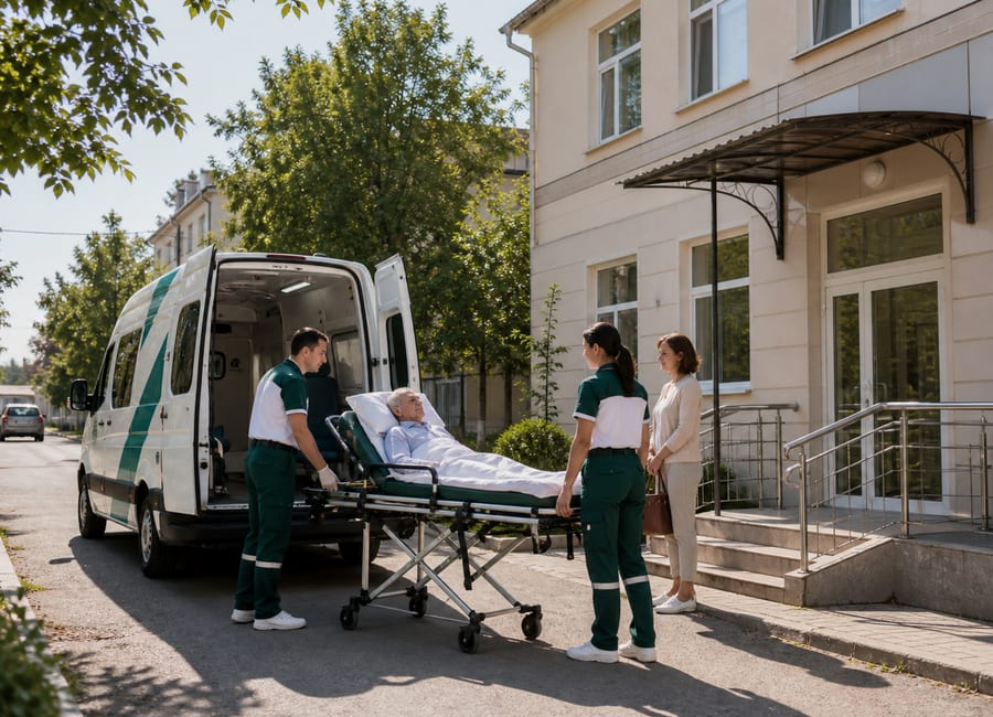 Санитарная перевозка пациентов МедТранс Юг: Перевозка пациентов в Гулькевичах
