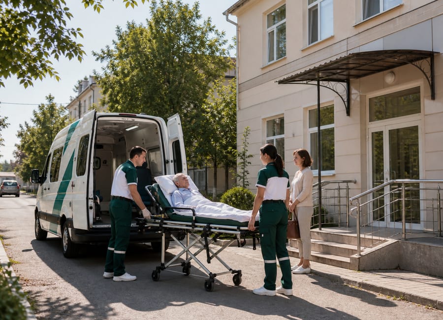 Санитарная перевозка пациентов МедТранс Юг: Перевозка пациентов в Изобильном