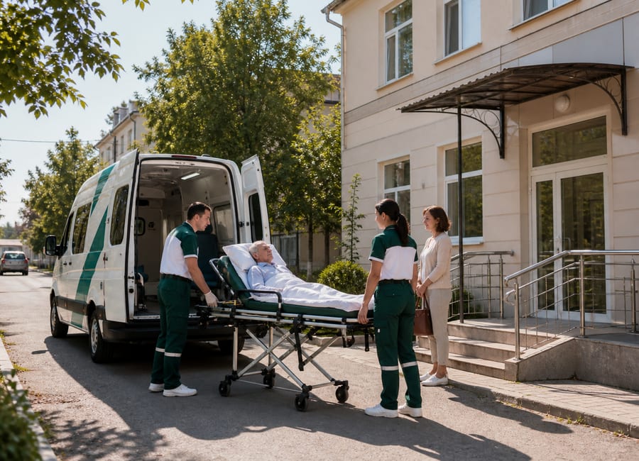 Санитарная перевозка пациентов МедТранс Юг: Перевозка пациентов в Лабинске